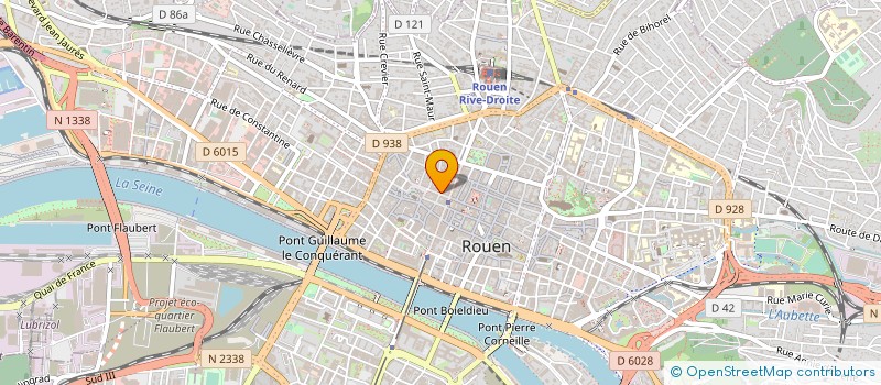 localisation de l'entreprise RIOU à ROUEN