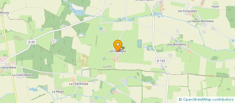 localisation de l'entreprise RIOU-ISOLATION à VALLONS-DE-L'ERDRE