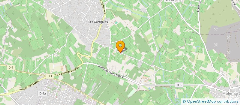 localisation de l'entreprise RIOU NEMO  MAZAN