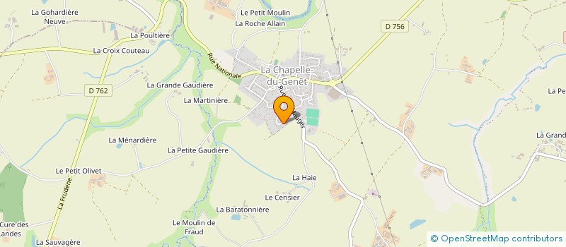 localisation de l'entreprise RIOU SERRURERIE METALLERIE à SEVREMOINE