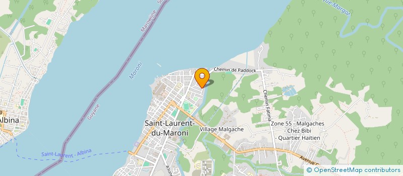 localisation de l'entreprise RIOU8 à SAINT-LAURENT-DU-MARONI