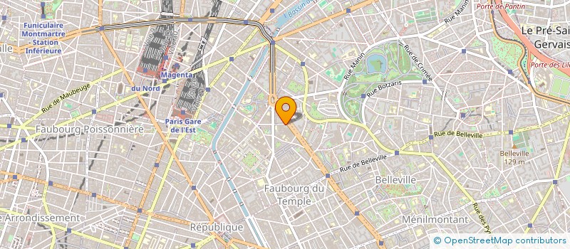 localisation de l'entreprise RIOUMERC'H  PARIS