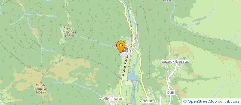 localisation de l'entreprise RIOUTOR  LOUDENVIELLE