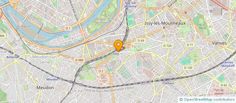 localisation de l'entreprise RIOVIC MANAGEMENT CONSULTING à ISSY-LES-MOULINEAUX