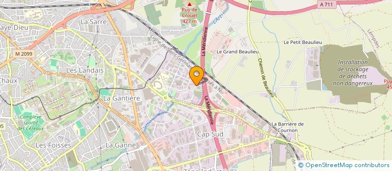 localisation de l'entreprise RIOXA  CLERMONT-FERRAND