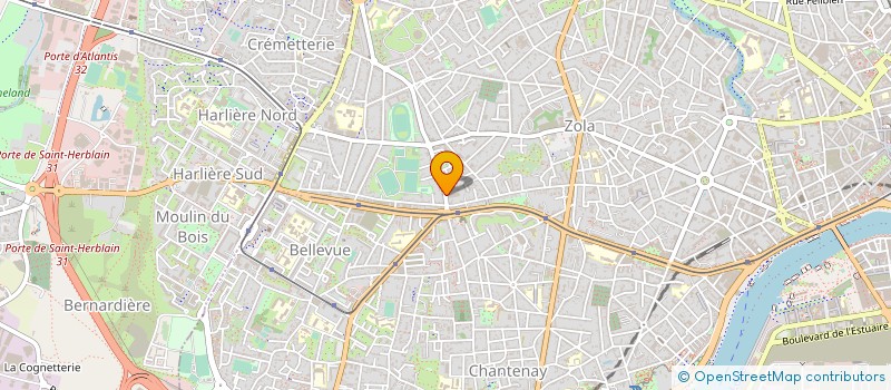 localisation de l'entreprise RIP 44 à NANTES