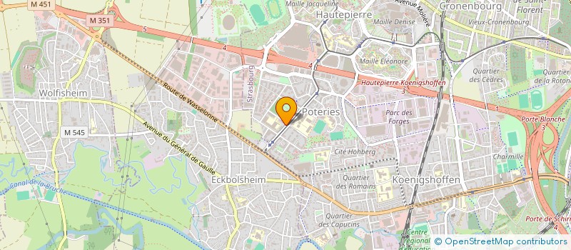 localisation de l'entreprise RIPA'S 2 à STRASBOURG