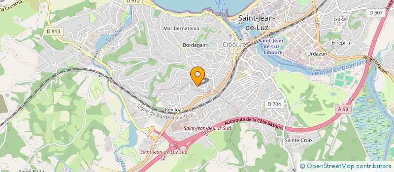 localisation de l'entreprise RIPAILLE  CIBOURE