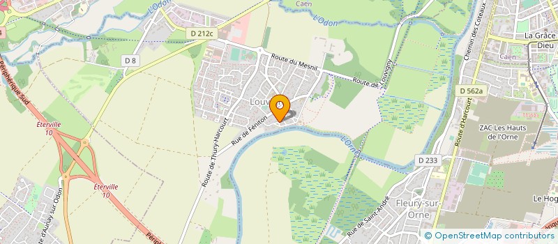 localisation de l'entreprise RIPAMA  LOUVIGNY