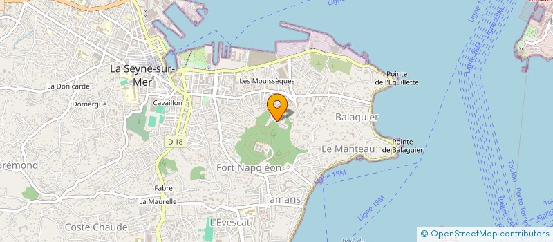 localisation de l'entreprise RIPE à LA SEYNE-SUR-MER