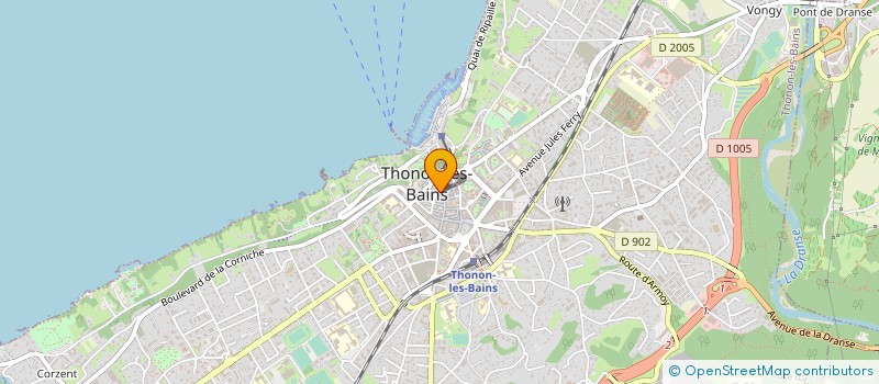 localisation de l'entreprise RIPE FRANCE à THONON-LES-BAINS