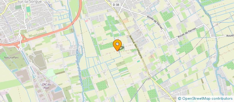 localisation de l'entreprise RIPERT A.R  ENTRAIGUES-SUR-LA-SORGUE