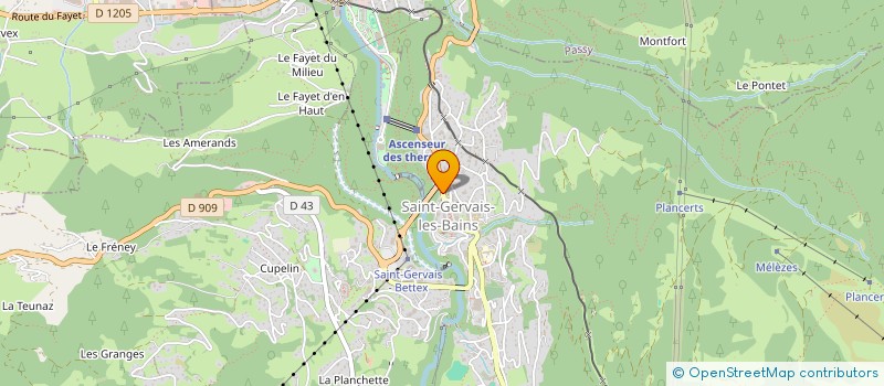 localisation de l'entreprise RIPLEY SERVICES ACTUARIELS à SAINT-GERVAIS-LES-BAINS