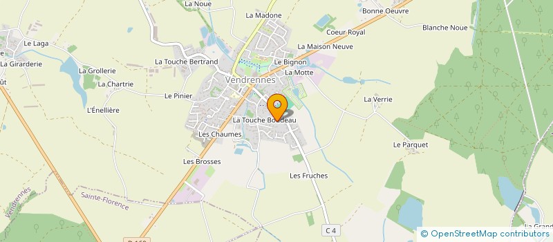 localisation de l'entreprise RIPOCHE à VENDRENNES