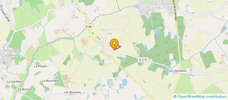 localisation de l'entreprise RIPOCHE à MONTREVAULT-SUR-EVRE