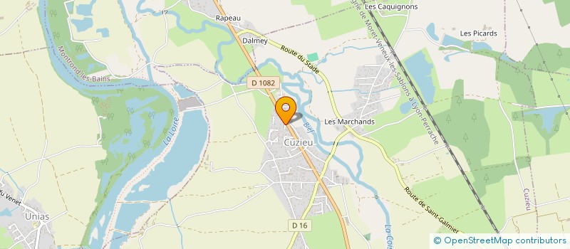 localisation de l'entreprise RIPOLL  CUZIEU