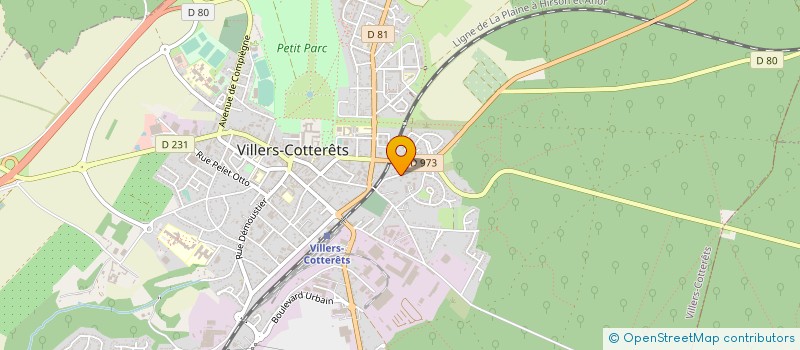 localisation de l'entreprise RIPOLL JBCL à VILLERS-COTTERETS
