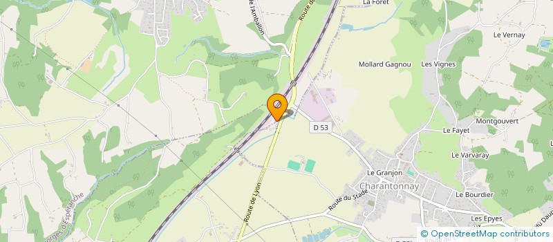 localisation de l'entreprise RIPOLL RENOVATION  CHARANTONNAY