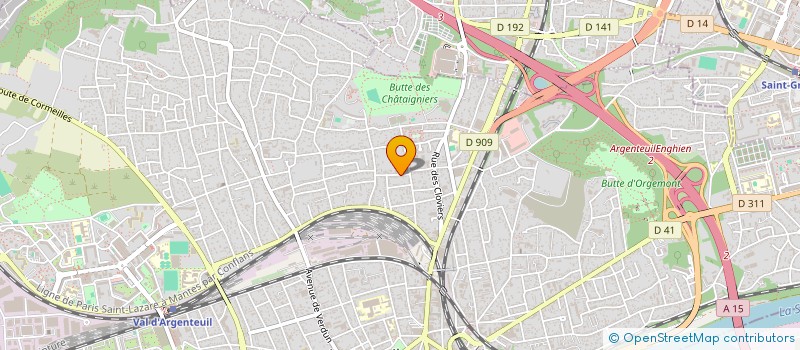 localisation de l'entreprise RIPOSTE SYSTEM à ARGENTEUIL
