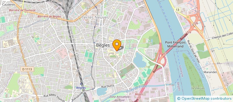 localisation de l'entreprise RIPOUSTEY à BEGLES