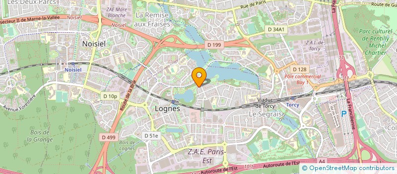 localisation de l'entreprise RIPSA à LOGNES