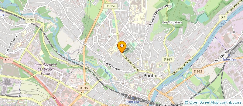 localisation de l'entreprise RIPT à PONTOISE