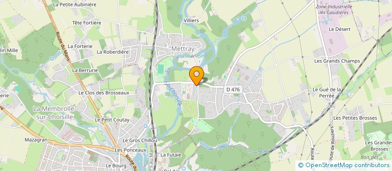 localisation de l'entreprise RIPTIDE AGENCY  METTRAY