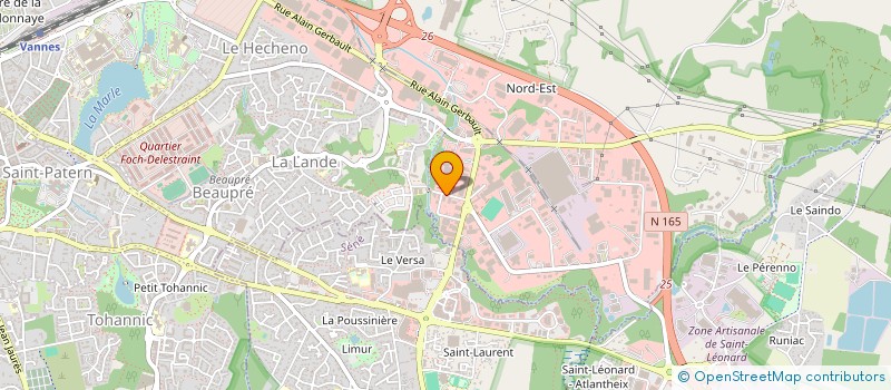 localisation de l'entreprise RIQUEDOM à VANNES