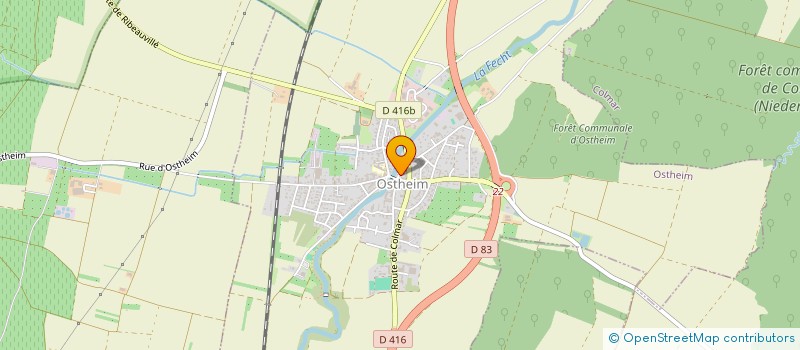 localisation de l'entreprise RIQUI  OSTHEIM