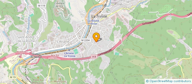 localisation de l'entreprise RIQUIER 52 à LA TRINITE