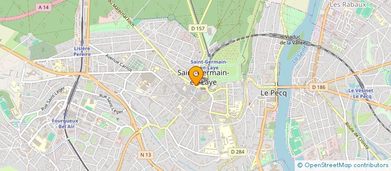 localisation de l'entreprise RIQUIER-LEMOINE ASSOCIES à SAINT-GERMAIN-EN-LAYE
