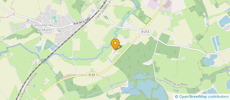 localisation de l'entreprise RIQUITA  VOIVRES-LES-LE-MANS