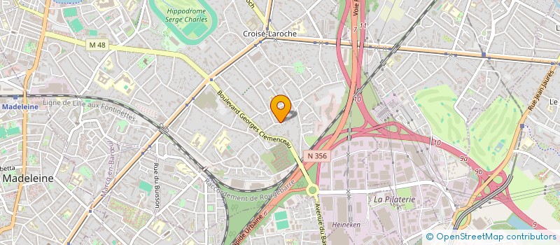 localisation de l'entreprise RIRE DE SOIE à MARCQ-EN-BARŒUL