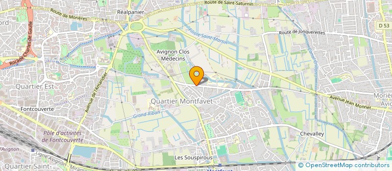 localisation de l'entreprise RIRE, ENERGIE ET DETENTE  AVIGNON