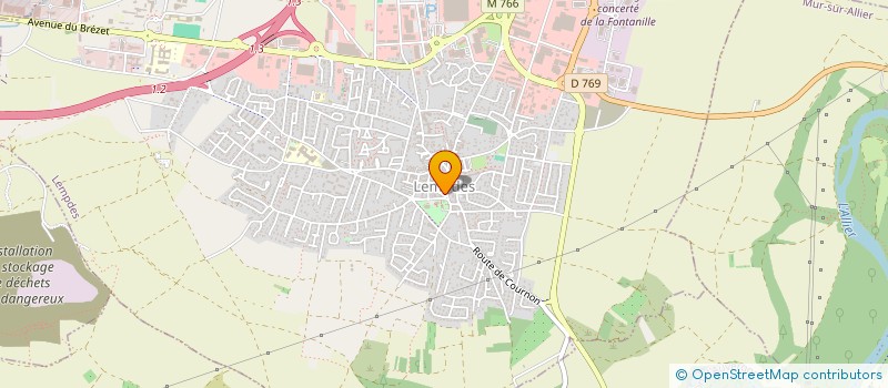 localisation de l'entreprise RIRE ET MIEUX ETRE -CLUB DU RIRE DE LEMPDES  LEMPDES