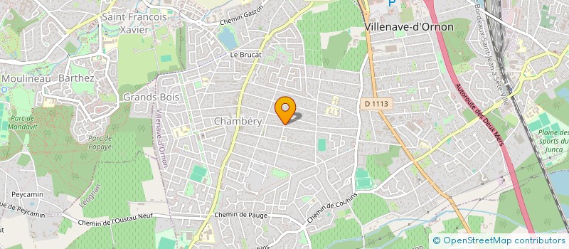 localisation de l'entreprise RIRE EVASION VACANCES ADAPTEES  VILLENAVE-D'ORNON