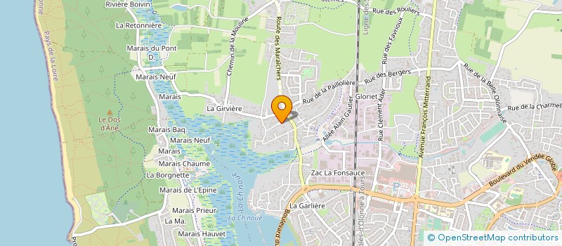 localisation de l'entreprise RIRE O ECLATS à LES SABLES D'OLONNE