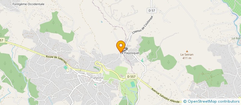 localisation de l'entreprise RIRI FIFI LOULOU  FLAYOSC