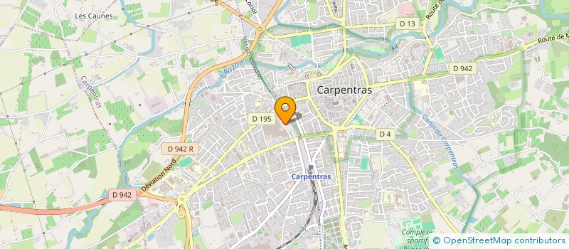 localisation de l'entreprise RIROANNA à CARPENTRAS