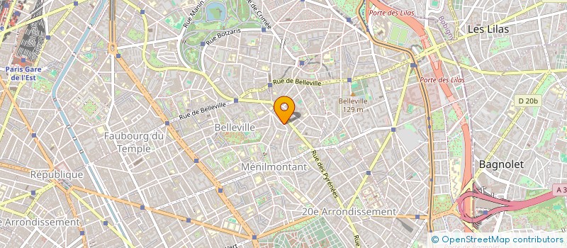 localisation de l'entreprise RIS  PARIS