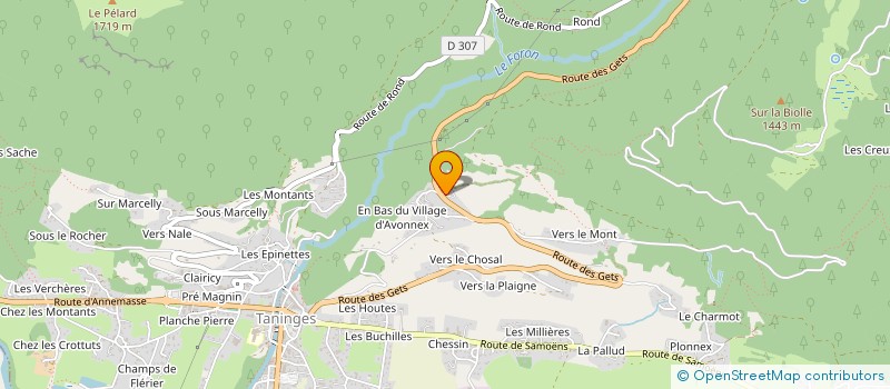 localisation de l'entreprise RIS  BRAGNY-SUR-SAONE