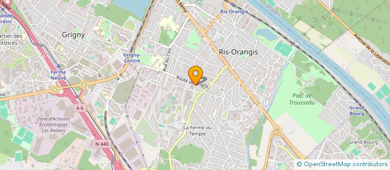 localisation de l'entreprise RIS CONSEIL à RIS-ORANGIS