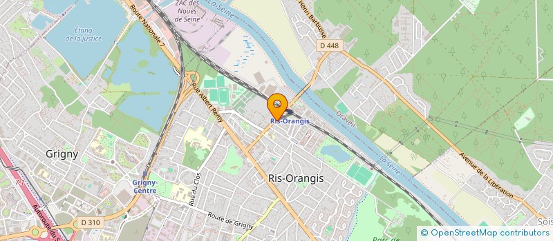 localisation de l'entreprise RIS ORANGIS MINI MARCHE à RIS-ORANGIS