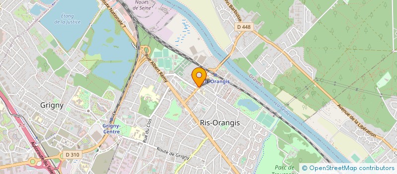 localisation de l'entreprise RIS PROM à RIS-ORANGIS
