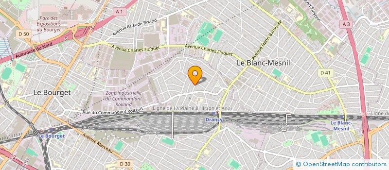 localisation de l'entreprise RIS RENOV à DRANCY