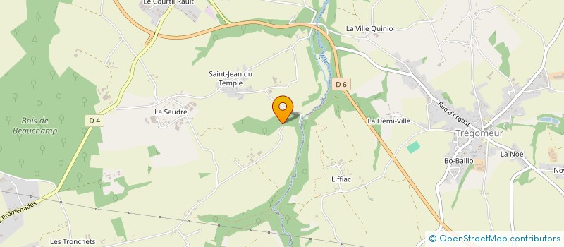 localisation de l'entreprise RIS (ROUAULT INDUSTRIE SERVICES) à PLELO