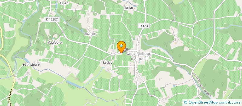 localisation de l'entreprise RISA YURIGUSA  SAINT-PHILIPPE-D'AIGUILLE