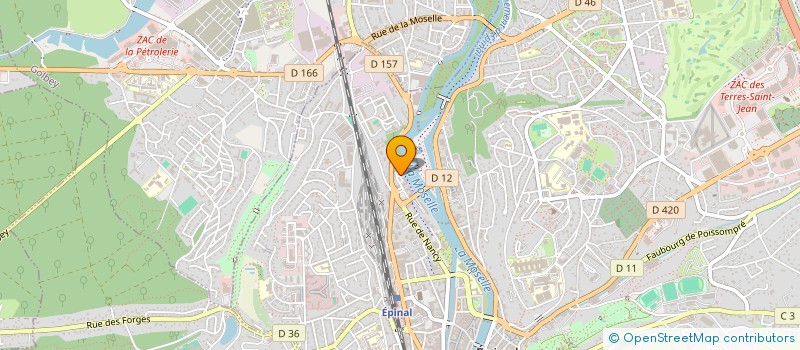 localisation de l'entreprise RISACHER GUYON AVOCATS ASSOCIES  EPINAL