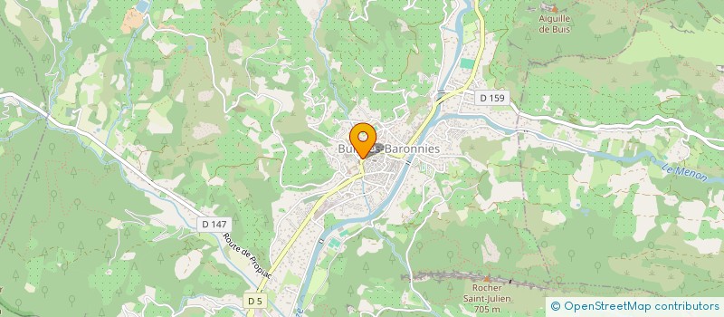 localisation de l'entreprise RISALIA à BUIS-LES-BARONNIES