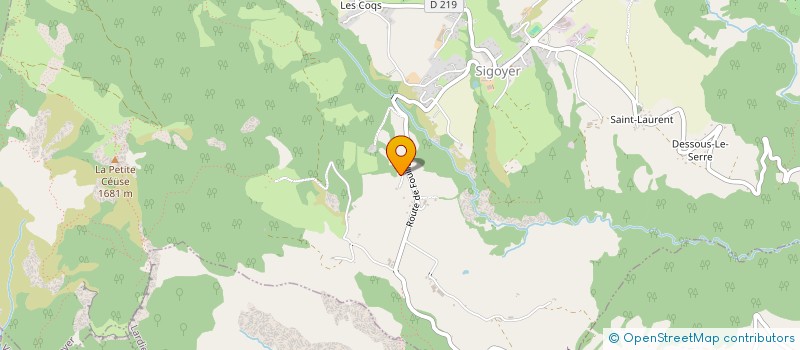 localisation de l'entreprise RISAYA  SIGOYER